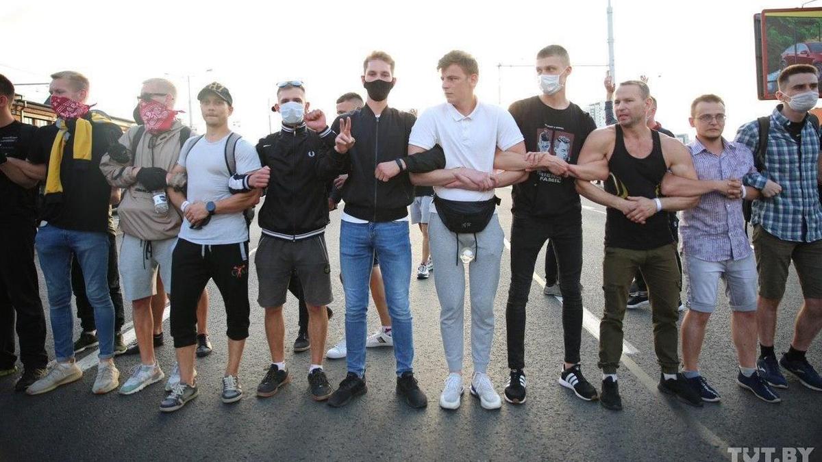 Новые акции протеста начались в Минске